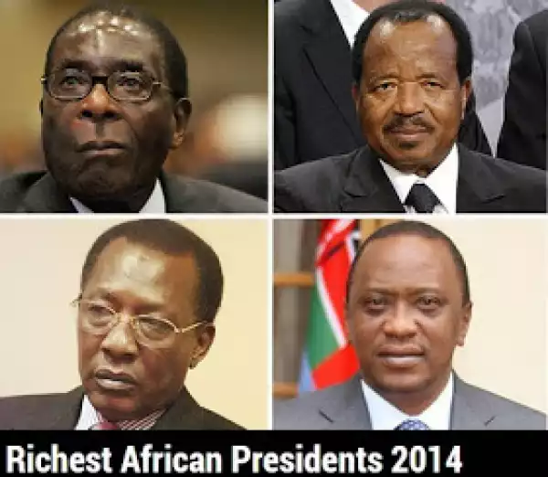 Top 10 Richest Presidents in Africa (see nigeria