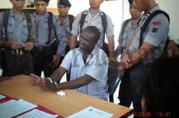 Two Nigerians to be executed for Drug Trafficking in Indonesia this Sunday