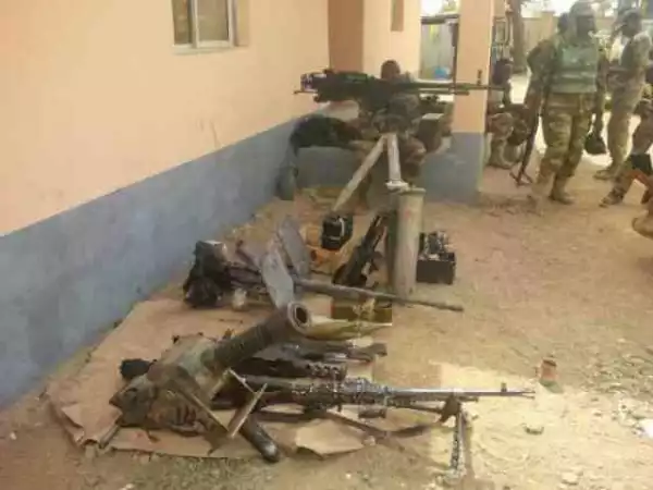 Vehicles & Weapons That Was Captured From Boko Haram 