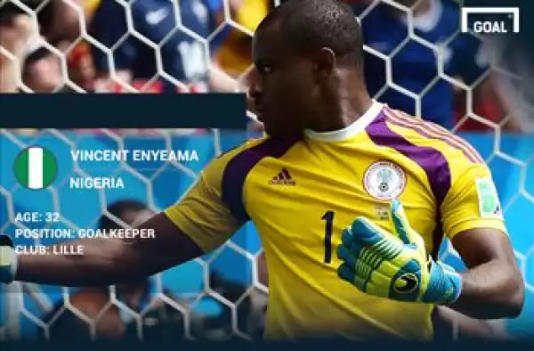 Vincent Enyeama makes African Player of the Year final shortlist