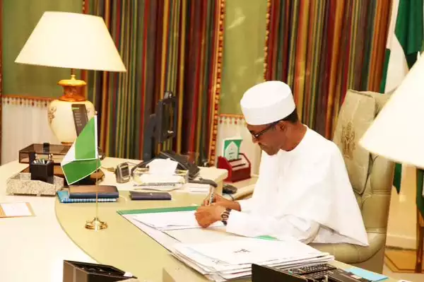 What President Buhari Did On His First Day In Aso Rock