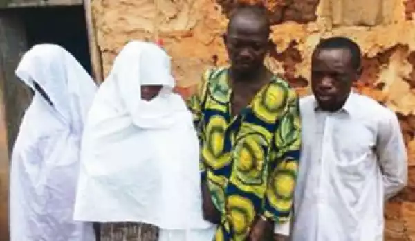 ‘White Witches ‘arrested for duping couple of N14.5m(Photo).