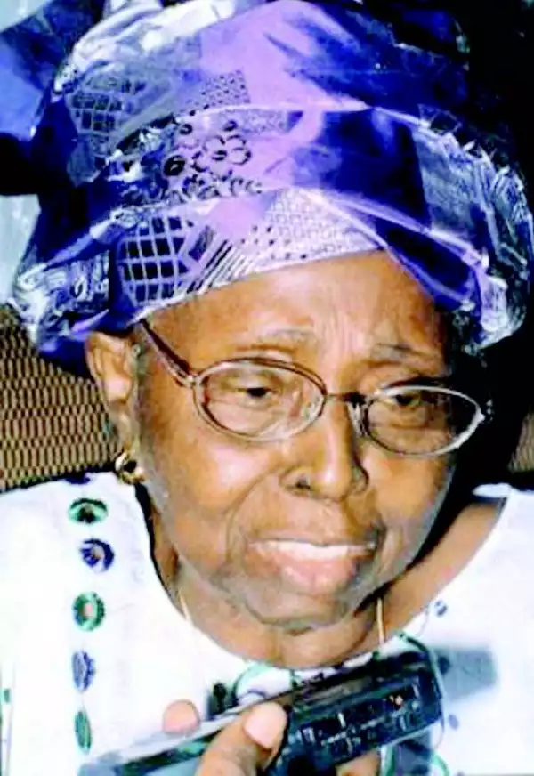 Wife Of Late Obafemi Awolowo, Hannah Idowu Dideolu Awolowo, Dies At 99
