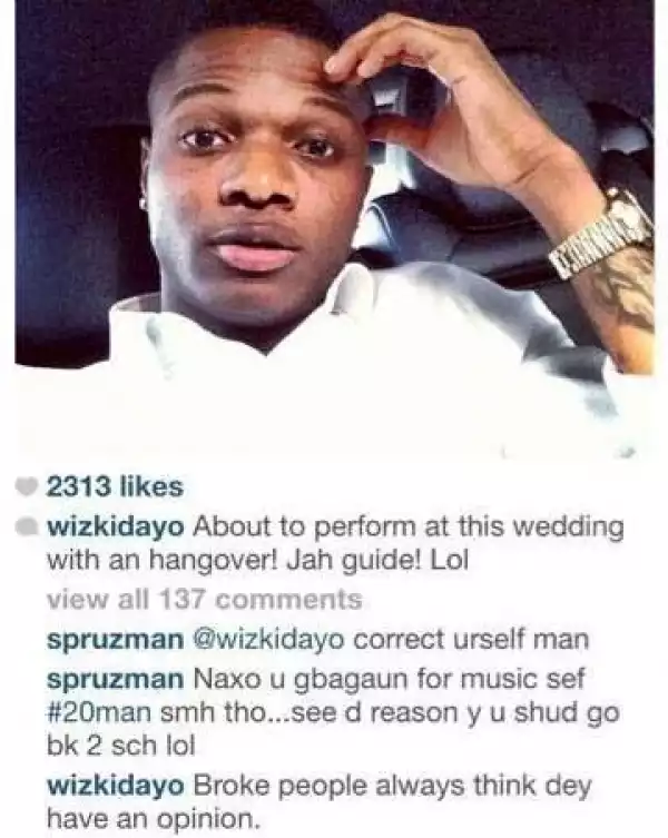 Wizkid and his many Twitter battles with fellow celebs