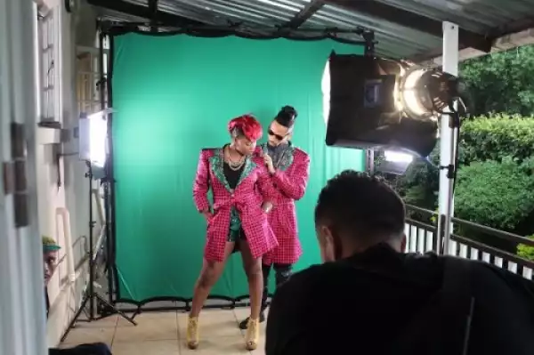 Yemi Alade – “Taking Over Me” ft. Phyno B.T.S Photos