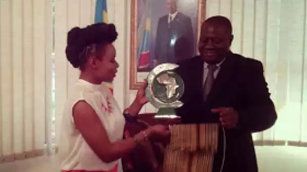 Yemi Alade Made Peace Ambassador In Congo