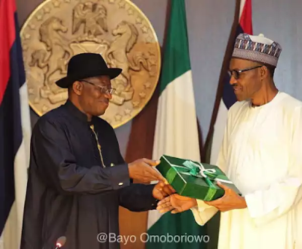 ‘You Have Earned Yoursef A Place In Nigeria’s History’ – Buhari To GEJ
