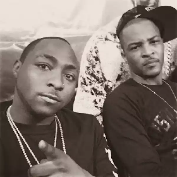 Young boss See Davido chilling with T.I (Photo)