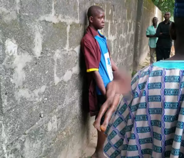 **viewers Discretion** : Teenage Boy Brutally Murders A 4yr old boy For Ritual Purposes