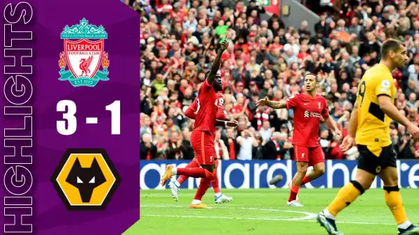 Liverpool vs Wolves 3 - 1 (Premier League 2022 Goals & Highlights)