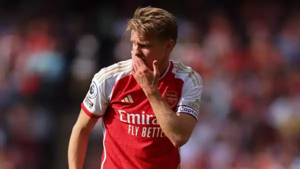 Martin Odegaard pulls out of Arsenal team to face Nurnberg