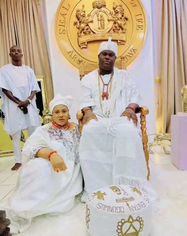 Nkechi Blessing Celebrates Ooni Of Ife On Seventh Coronation Anniversary