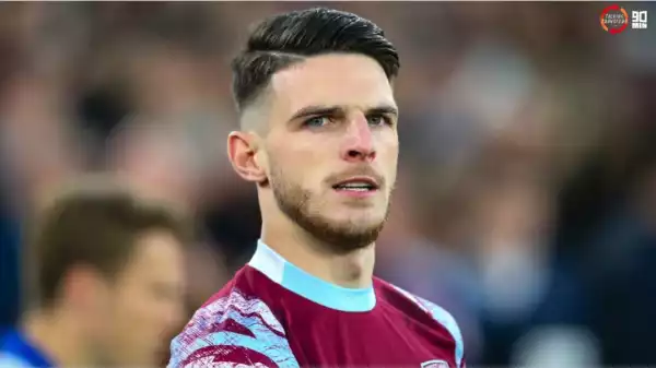 West Ham reject first Arsenal offer for Declan Rice