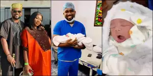 Jubilations as Mc Mbakara welcomes fourth child with wife