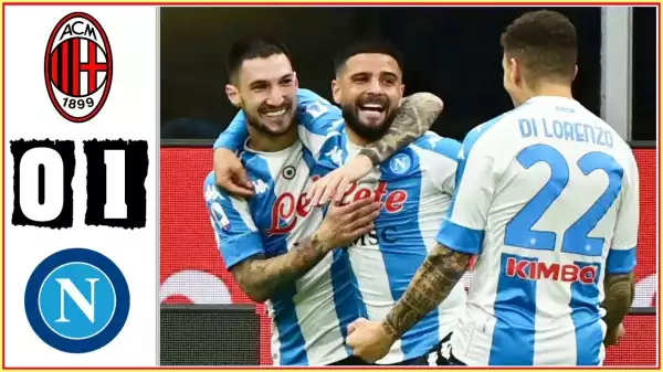 Milan vs Napoli 0 - 1 (Serie A Goals & Highlights 2021)