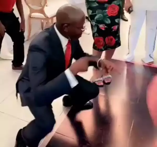 Adams Oshiomhole Dances Energetically At His 70th Birthday Party (Photos)