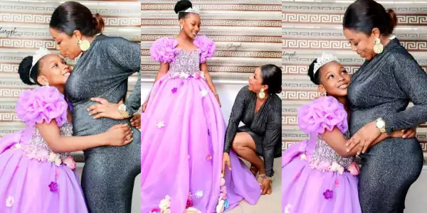 “My special gift from God” Kemi Korede celebrates her last born as she turns 9