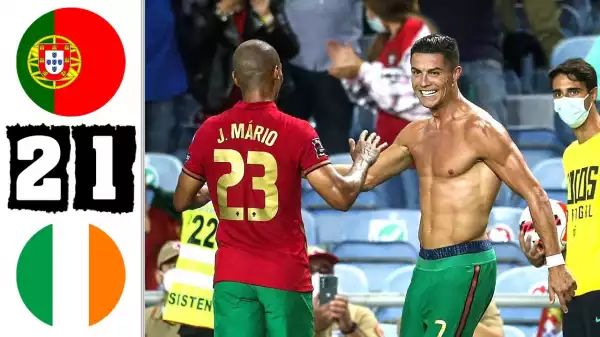 Portugal vs Ireland 2 - 1 (2022 World Cup Qualifiers Goals & Highlights)