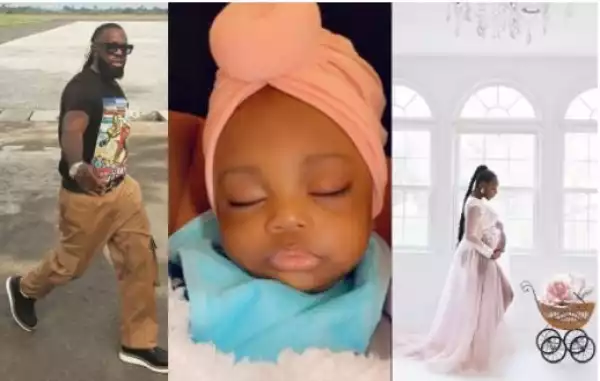 ‘Meet My Daughter, She Is Six Months Old’- Timaya Says As He Unveils Beautiful Pictures Of Baby Girl