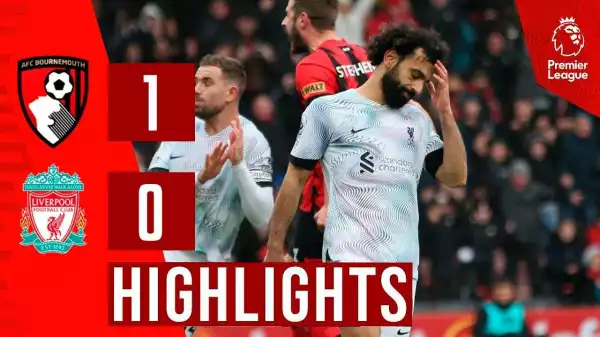 Bournemouth vs Liverpool 1 - 0 (Premier League 2023 Goals & Highlights)