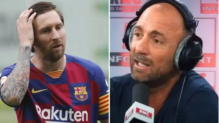 French World Cup winner, Christophe Dugarry apologises for calling Lionel Messi 