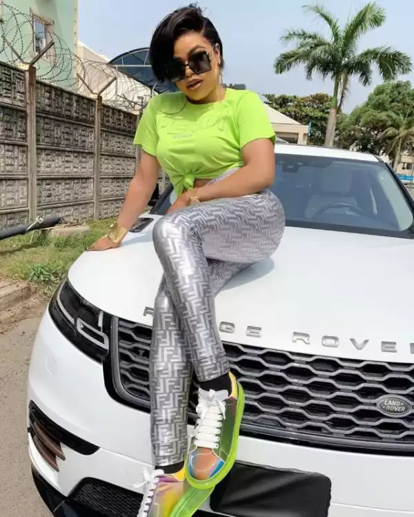 ‘Thanks for always supporting me when I needed it ‘ – Bobrisky says as he finally shows off his ‘boyfriend’