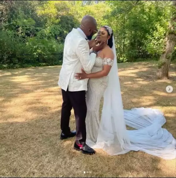 Nollywood Actor, Uche Odoputa Shares Photos From His Wedding In The UK