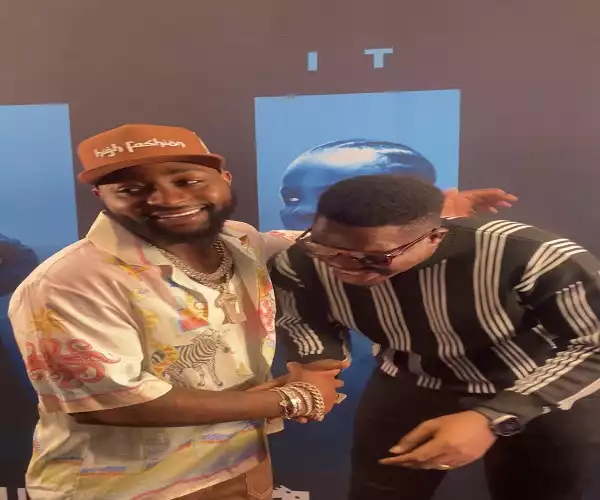 You’re So Humble, Mr Macaroni Praised For Bowing To Davido
