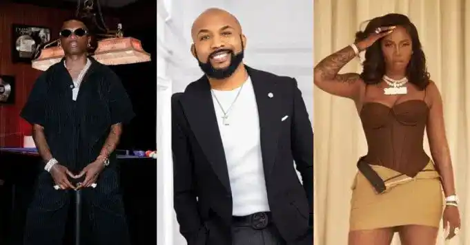“I was disappointed Wizkid missed my wedding” – Banky W says as he applauds Tiwa Savage’s effort (Video)
