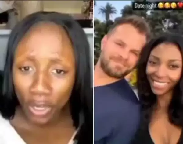 Korra Obidi Reacts To Video Of Her Ex-husband Going On A Date With Unknown Lady (Video)