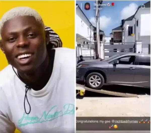 Nigerian Singer, Mohbad Buys A New Car (Video)