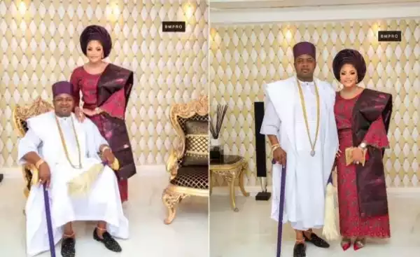 Oba Saheed Elegushi And First Wife, Queen Sekinat Celebrate 19th Wedding Anniversary