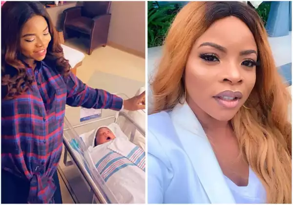 “I tore my husband’s shirt in the labour room” – Laura Ikeji reveals (Video)