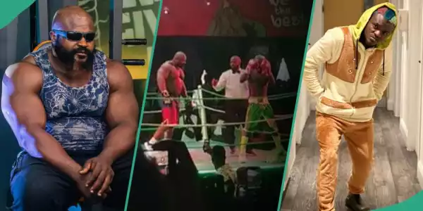 I No Fit Fight Am - Portable Addresses Boxing Match With Kizz Daniel’s Bodyguard (Video)