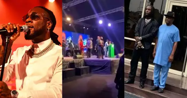 Moment Governor Wike Promised N10M Each To Every Artiste That Performed At Burna Boy’s Homecoming Concert (Video)
