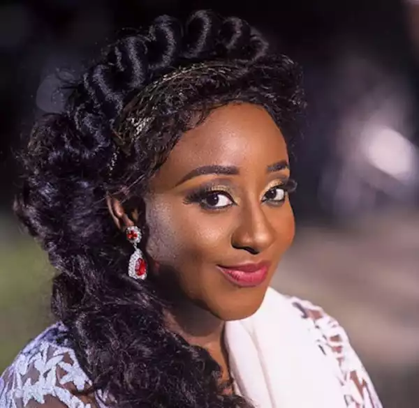 Fans Congratulate Actress, Ini Edo As Video Of Her In A Wedding Dress Surfaces