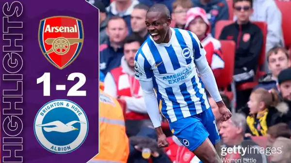 Arsenal vs Brighton 1 - 2 (Premier League 2022 Goals & Highlights)