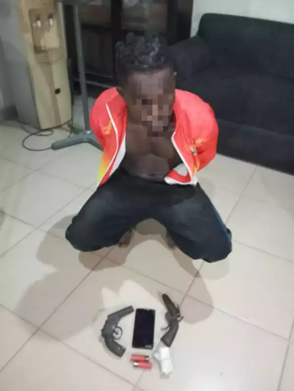 Photo Of Young Man Who Was Nabbed For R*ping His Own 13-Year-Old Sister In Lagos