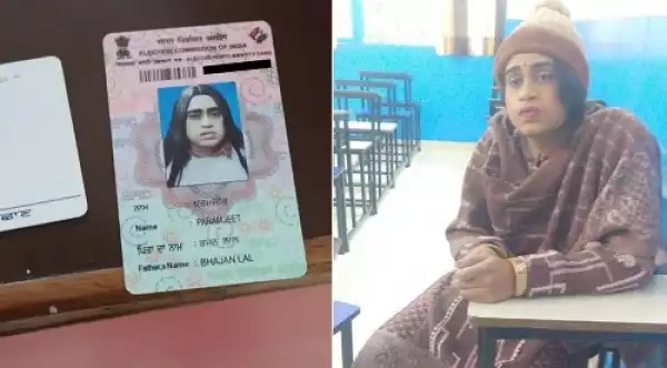 Indian Man Caught After He Disguised As A Woman to Write Exam For His Girlfriend (Photo)