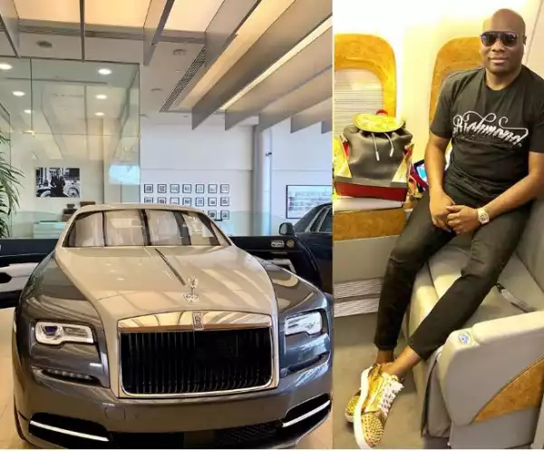 Mompha Flaunts His Rolls Royce Wraith Eagle VIII 2020 (Video)