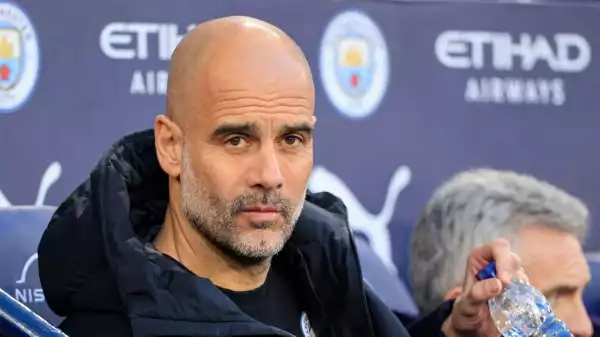 EPL: Guardiola names two teams that will challenge Man City for title