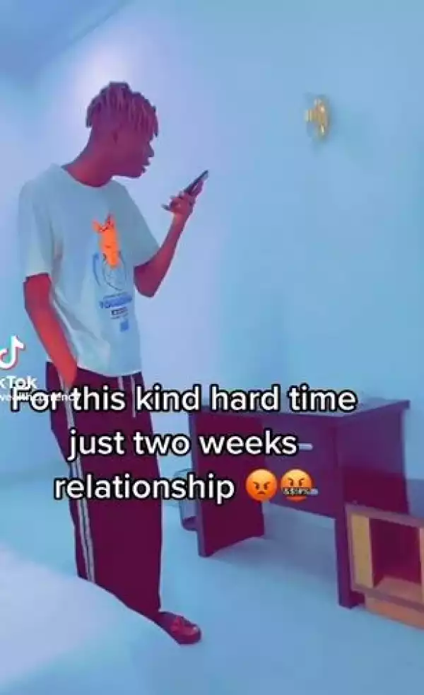 Man Laments After His Girlfriend Of Two-weeks Took Almost All The Expensive Outfits In His Wardrobe (Video)