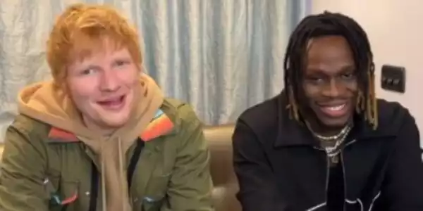 Watch Ed Sheeran Singing In Yoruba Alongside Fireboy As They Prepare to Collabo for Peru Remix (Video)