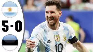 Argentina vs Estonia 5 - 0 (Friendly 2022 Goals & Highlights)
