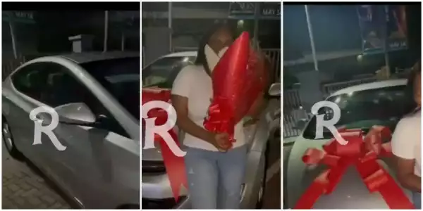 BBNaija’s Dorathy Surprises Her Sister Cynthia With A Car For Her Birthday (Video)