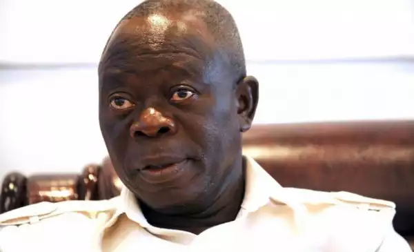 Oshiomhole Pleads For Forgiveness, Begs Aggrieved APC Members To Withdraw Court Cases Against Him