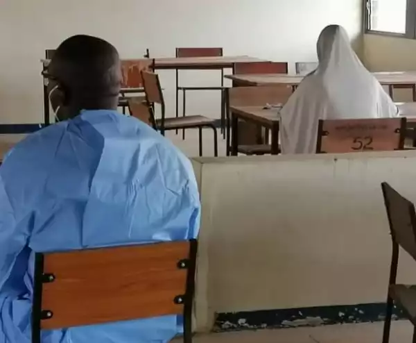 COVID-19 Patient In Kwara Writes WAEC Exam In Isolation (Photos)