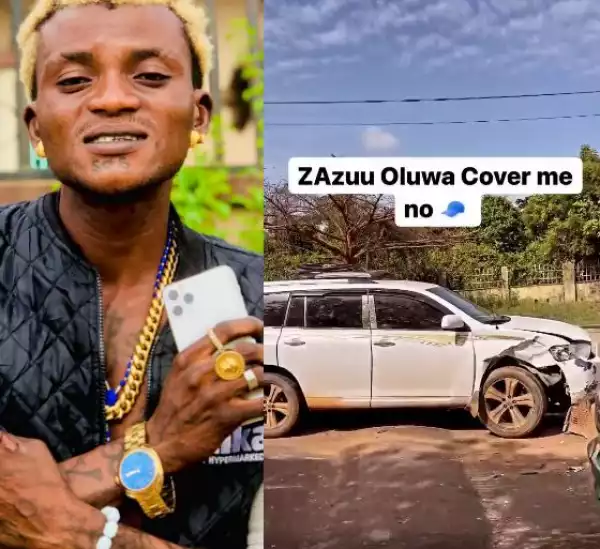 They Want To Kill A Superstar - Singer Portable Says After Surviving Another Accident Two Months After He Had An Accident With His Range Rover (Video)