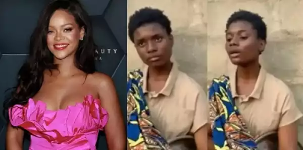 Rihanna Contacts 17-Year-Old Nigerian Hawker Who Set Internet On Fire with Her Sweet Voice (Video)