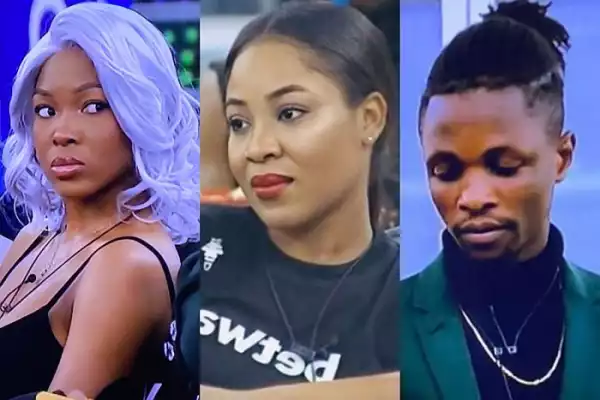 #BBNaija: ‘I Believe Erica Jazzed You’ – Vee Tells Laycon As He Makes Excuses For Her